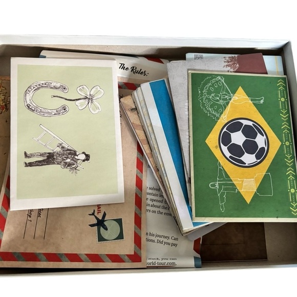 Hidden Games Professor Charlie ‘s World Tours 1-6 Players 41+ Adventure Riddles - Picture 4 of 5